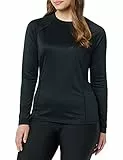Amazon Essentials Damen Rash Guard Langarm, Verwaschenes Schwarz, 40