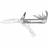 ROCKTOL Pocket Multitool ST02, VG-10 Klinge, 12-in-1, titanbeschichteter Griff, Taschenclip, große Schere, Multifunktionswerkzeug für Camping, Wandern, Survival, EDC-Gadget für Männer