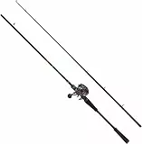 Abu Garcia MAX LP Hecht Combo 1,98m |30-90g Angelrute Reel Combo Baitcast Combos Raubfischköder Angeln Hecht Barsch Zander Unisex Schwarz
