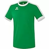Erima Unisex Erwachsene Retro Star Trikot (3132124), smaragd/weiß, L