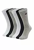 Champion 6 Paar Crew Socken Gr. 35 - 46 Unisex Tennissocken U24558, Farbe:002 - White/Grey/Black, Socken & Strümpfe:39-42
