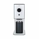 Wilfa ZENSE ALUX Kaffeemühle - 30 Mahlgrade - 40mm Edelstahl-Flachmahlwerk - Antistatik - luftdicht verschlossener Bohnenbehälter (silber)