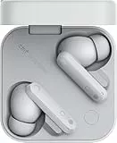 CMF by Nothing Buds Pro 2 – Kabellose Ohrhörer mit HiFi-Sound, 50 dB Intelligente aktive Geräuschunterdrückung, 6 HD-Mikrofone und Spatial-Audio-Effekt, 2025 - Hellgrau
