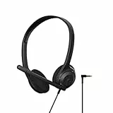 EPOS C1 Vielseitiges Business- Headset mit Mikrofon, Universellem 3,5-mm-Klinkenstecker, Breite Gerätekompatibilität - kopfhörer mit Kabel, mikrofon PC, Rauschunterdrückendes Mikrofon, on Ear