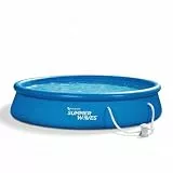 Summer Waves Quick Up Pool Aufstellpool Swimming Pool Schwimmbad inkl Pumpe (Ø 457x84cm)