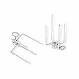 MOESTA-BBQ 10090 Spießgabeln 2er Set für Moesta Rotisserie Dreh- und Bratspieß