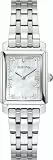 Bulova Damen Armbanduhr Classic Sutton mit silberfarbenem Edelstahlarmband, Gehäusedurchmesser: 21 mm, 96P244