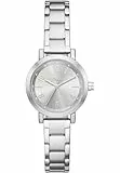 DKNY Damen Analog Quarz Uhr mit Edelstahl Armband NY6695