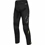 IXS Black Panther-ST Motorrad Textilhose, schwarz, Short L