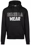Gorilla Wear Nevada Hoodie Herren Hoodie Sweatshirt Kapuzenpullover Streetwear Fitness Workout Bodybuilding (DE/NL/SE/PL, Alphanumerisch, XXL, Regular, Regular, Schwarz)