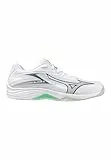 Mizuno Herren Thunder Blade Z Volleyball-Schuhe, White/Black/Frozen Emerald, 44.5