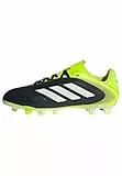 adidas Unisex Kinder COPA Pure III Club Firm Ground/Multi Ground Football Boots Kids, Core Black/Cloud White/Lucid Lemon, 37 1/3 EU