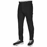 Champro Herren Triple Crown 2.0 Tapered Bottom Baseballhose Hose, Schwarz, Medium