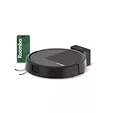 iRobot Roomba® 115 Combo Saug- und Wischroboter, 15k Pa Saugleistung, Bürsten und Wischpad reichen, Navigation mit Clearview™ LiDAR, Schwarz