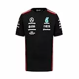 Mercedes AMG Petronas Formel 1 Team - 2023 Team T-Shirt, Schwarz, XL