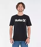 Hurley Herren Evd WSH OAO Solid Ss T-Shirt, Schwarz Kombi, S