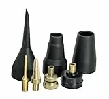 PANSAM A533053 Pneumatik Zubehör Set – Aufpump-Adapter für Bälle, Matratzen und Reifen – Universelles Kompressor-Zubehör zum Aufpumpen