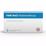 PARI Kochsalzlösung zum Inhalieren für Kinder und Erwachsene – 10 Ampullen á 5ml NaCl 0,9% Inhalationslösung - Steril und ohne Konservierungsstoffe