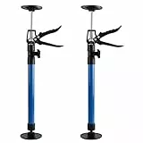 MIGUBIGU 2 Stück Deckenstütze Montagestütze Einhandstütze, Türspanner Zargenspanner, Türzargenspanner, Maximale Tragfähigkeit 40 kg, Dehnen 59-115 cm, Zur Unterstützung von Türzargen, Schränken