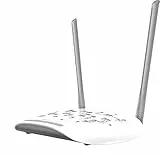 TP-Link TL-WA801N WLAN Access Point (Client, Bridget, Universal/WDFS Repeater), WPS, Zwei fixierte Antennen weiß,300 Mbps