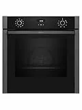 NEFF B3ACE2AG3, N50, Backofen, 60 x 60 cm, Made in Germany, LCD-Display, Versenkbare Tür, CircoTherm, 7 Beheizungsarten, Easy Clean, Kindersicherung, Schnellaufheizung, Graphite-Grey