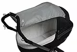 Altabebe AL7010-10 Sonnensegel mit UV Schutz für Kinderwagen/Buggys, Ultimate Grey