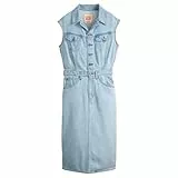 Levi's Damen Iconic Sleeveless Dress Lässiges Kleid, Wrapped In Blue, S