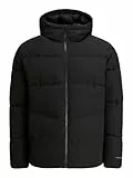 JACK & JONES Herren Jjglobal Puffer Jacket, Black, x_l