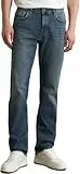 Marc O'Polo Herren Jeanshose mit Stretch-Anteil Regular Fit, Blau (Deep Indigo Vintage), W29/L34