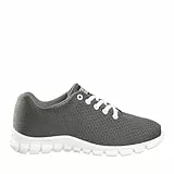SAFETY JOGGER Leichte Arbeitsschuhe Herren und Damen - Kassie - rutschfeste Sicherheitsschuhe, ideal für Pflege, Krankenhaus, Gastronomie oder Reinigung EU 39, Grau
