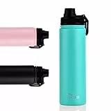 Otto Koning Trinkflasche Edelstahl 750ml | Thermosflasche 16h Kalt 10h Heiß | Wasserflasche Auslaufsicher für Sport, Uni, Büro & Outdoor | Isolierflasche Kohlensäuregeeignet, BPA-Frei