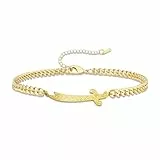 VASSAGO Zulfiqar Armband für Frauen Männer Edelstahl Imam Ali Schwert Armband Islamisches arabisches Geflochtenes Seil-Schnur Islam Muslimischer Schmuck