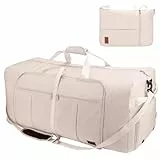 Urtala Faltbare Reisetasche für Herren & Damen, 120L Groß Weekender Übernachtungstasche mit Schuhfach, wasserdichte Handgepäck Tasche/Sporttasche