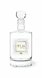 BLN Berlin Vodka | BIO Handcrafted Premium Vodka in Hochwertigen Glaskaraffe | aus frischem Rosmarin | Made in Berlin | 40% vol Alkohol | 500 ML