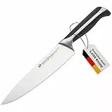 GROSSMAN® 282ON - Oregano | Kochmesser 33,0 cm | Ultrascharfer Küchenmesser | Deutschem Edelstahl Klinge 20,6 cm | mit Ergonomischen Griff 12,4 cm (188 Gramm)