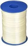 PRÄSENT C.E. PATTBERG Geschenkband créme, 500 Meter Ringelband 5 mm zum Basteln, Dekorieren & Verpacken von Geschenken zu jedem Anlass