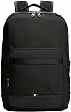 Tommy Hilfiger Herren Rucksack Nylon Travel Elegant, Schwarz (Black), Einheitsgröße
