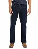 MUSTANG Jeans Herren Stretch Oregon Bootcut Jeanshose Hose Denim, Größe:W 32 L 30, Farbe:Dark Blue Denim (940)