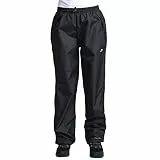 Trespass Damen wasserdichte Hose Tutula Trousers, Black, L, FABTRAF20002_BLKL