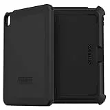 OtterBox Defender Hülle für iPad 10. gen 2022, 11.gen 2025 (A16), ultrarobuste Schutzhülle mit integriertem Displayschutz, 2X getestet nach Militärstandard, Schwarz, Keine Einzelhandelsverpackung