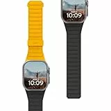 URBAN ARMOR GEAR UAG Pathfinder Silikonarmband, kompatibel mit Apple Watch, 49/46/45/44 mm und 42/41/40 mm, doppelseitig, wendbar, magnetisch, für iWatch Serie Ultra 2/Ultra/4–10/SE 2/SE