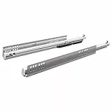 Hettich Quadro V6 – Silent System – 470 mm – EB 9,5 mm – Stahl – Montage unter Schublade