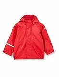 CareTec Unisex Kinder Rain Jacket - Pu W/O Fleece Regenjacke, Red (402), 86 EU