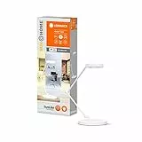 LEDVANCE SUN@HOME LED Schreibtischlampe weiß mit WIFI 22cm breit und 54cm hoch, 15W, 600 Lm, 2200-5000K, CRI95, SUNHOME Standlicht WIFI Monitorleuchte mit Alexa, google oder per App steuerbar