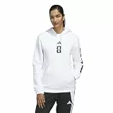 adidas Damen Kapuzen-Sweatshirt FIFA World Cup 26 Match Ball Graphic, Weiß, L