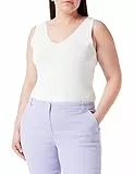 s.Oliver BLACK LABEL Damen 2132636 Pullunder, Weiß 200, 46