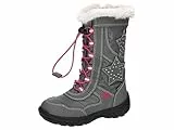Lico Damen Cathrin Schneestiefel, Grau Pink, 35 EU