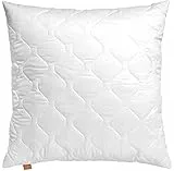 sleepling extra pralles Kopfkissen 80x80 cm, Allergiker Bett Kissen, Polster, Bettkissen, Schlafkissen 80 x 80 cm, Pillow, waschbar, Made in EU, Ökotex, Komfort 400