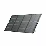 ECOFLOW 400W Tragbares SolarPanel 0% VAT, Faltbares Solarmodul für Delta Pro/Delta Max/Delta Tragbare Powerstation, bifaziales Design, 25% Wirkungsgrad, Solaranlage für Outdoor Garten Balkon Camping