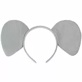 FRCOLOR Elefantenohren Stirnband Tierohren Haarreif Cosplay Zubehör Für Halloween Party Kostüm Kopfschmuck 10' X 5.9' X 0.6' Leicht Und Bequem